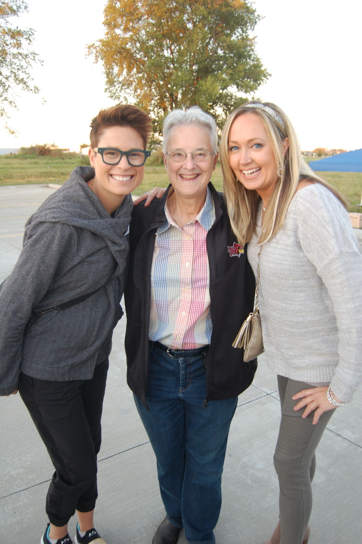 Katie Mavros, Leanna Bordner, Cheryl Magnuson